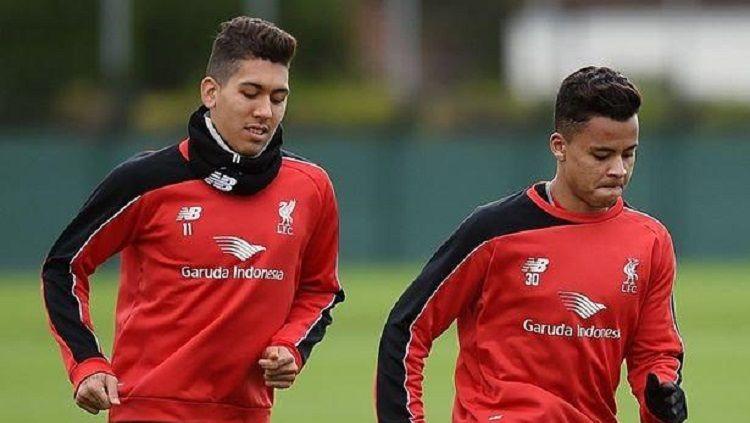 Eks Liverpool, Allan (kanan), pindah ke Atletico Mineiro.