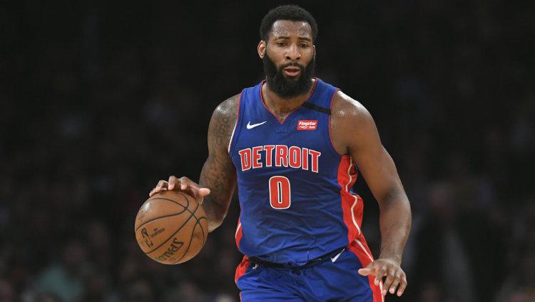 Andre Drummond, pebasket klub NBA Detroit Pistons. - INDOSPORT