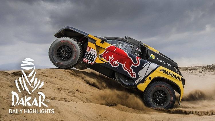 Ilustrasi Reli Dakar 2020.