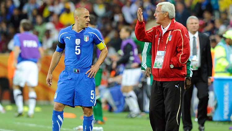 Marcello Lippi, sebagai pelatih berlabel jawara Piala Dunia, dirinya tentu pernah menangani pemain-pemain hebat, dan 11 di antaranya terangkum dalam starting XI terbaik. - INDOSPORT