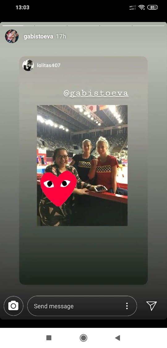 Ikut Indonesia Masters, Netizen Langsung Kepincut dengan Kecantikan Mantan Marcus Gideon Copyright: instagram.com/gabistoeva