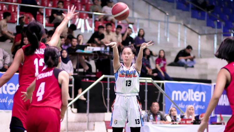 GMC Cirebon saat mengalahkan Penang Stallions pada turnamen pramusim Srikandi Cup 2020.