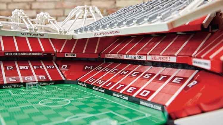 Resmi Manchester United Rilis Stadion Old Trafford Baru Dari Lego Indosport