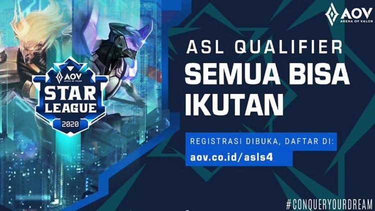 Garena Indonesia kembali menggelar turnamen Arena of Valor (AOV) Star League Season 4.