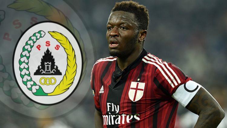 Sulley Muntari, eks AC Milan yang diinginkan calon investor klub Liga 1 PSS Sleman.