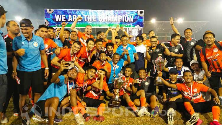 Klub Liga Super Malaysia, Felda United, keluar sebagai juara pertama turnamen internasional Edy Rahmayadi Cup 2020.