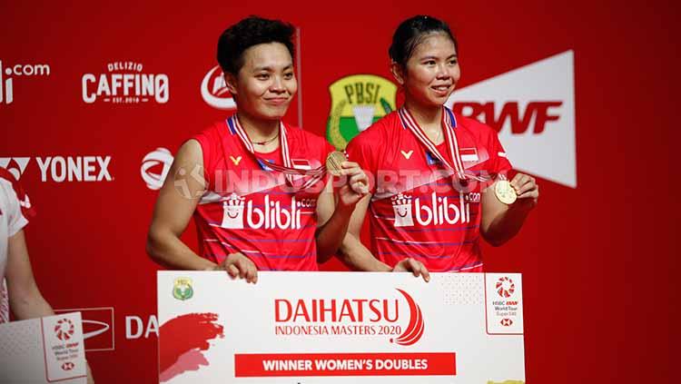 Federasi Bulutangkis Dunia (BWF) kembali mengenang rally banjir keringat pasangan Greysia Polii/Apriyani Rahayu di final Spain Masters 2020.