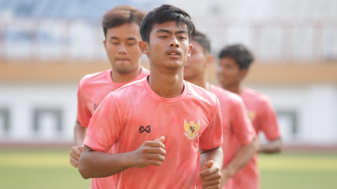 Pratama Arhan ketika melakoni seleksi bersama Timnas U-19 di Stadion Wibawa Mukti Copyright: Dok Pribadi Arhan.