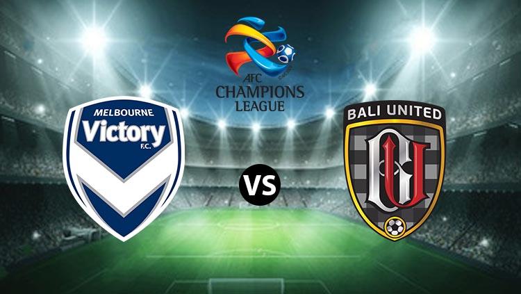 Ilustrasi logo Melbourne Victory vs Bali United di Liga Champions Asia 2020. - INDOSPORT