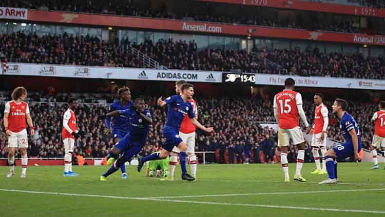 Arsenal vs Chelsea di Liga Inggris Copyright: Marc Atkins/GettyImages