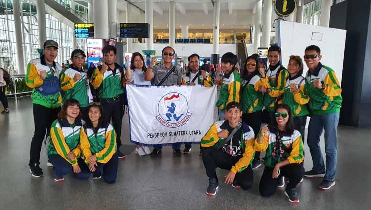 Pengurus Provinsi (Pengprov) Muaythai Indonesia (MI) Sumatera Utara (Sumut) berencana mendatangkan pelatih asing dari Thailand untuk menggembleng para atletnya. - INDOSPORT