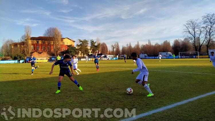 Laga Garuda Select vs Inter Milan U-17 Copyright: Zainal Hasan/INDOSPORT