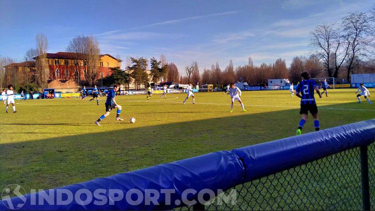 Laga Garuda Select vs Inter Milan U-17 Copyright: Zainal Hasan/INDOSPORT