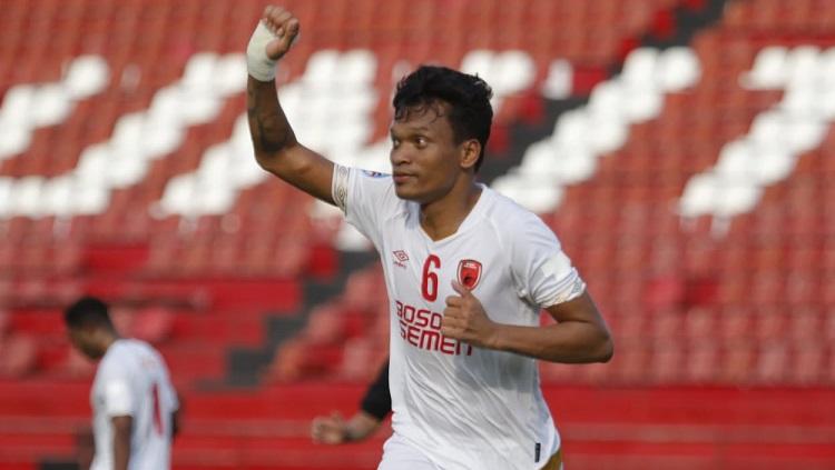 Tampil menggila saat melawan Lalenok United di babak kualifikasi, bintang PSM Makassar yakni Ferdinand Sinaga sukses mencetak rekor di Piala AFC. - INDOSPORT