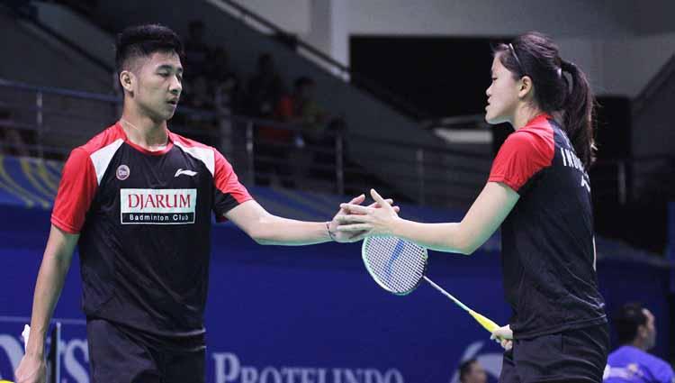 Pebulutangkis ganda campuran Indonesia, Dejan Ferdinansyah/Serena Kani melesat 18 tangga usai terhenti di babak 32 besar di Kejuaraan Dunia 2021.