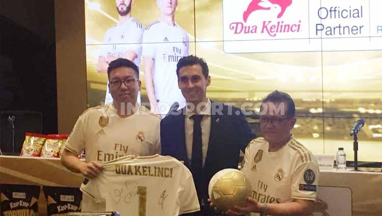 Mantan pemain Real Madrid, Alvaro Arbeloa berkesempatan hadir di Tanah Air, pada Kamis (23/01/20) tepatnya di Jakarta. - INDOSPORT