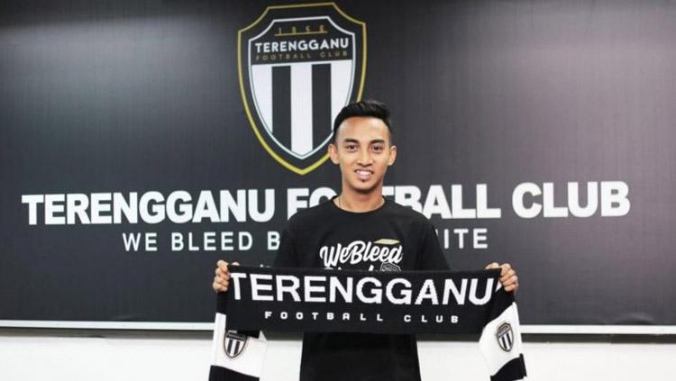 Pemain Terengganu FC (Malaysia) Faris Ramli. Copyright: terengganufc.com