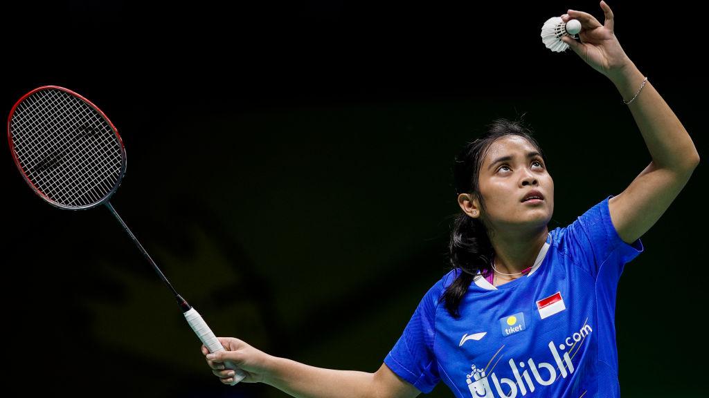 Pebulutangkis tunggal putri, Gregoria Mariska asyik main Tik Tok demi mengusir rasa bosan di masa pandemi corona.