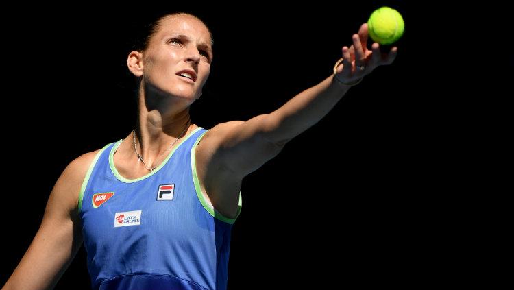 Unggulan kedua, Karolina Pliskova gugur di babak ketiga Australia Terbuka 2020.