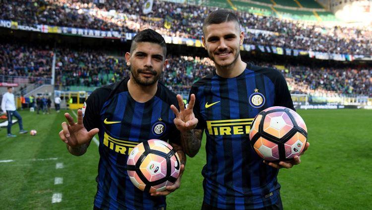 Ever Banega pernah bermain untuk Inter Milan pada musim 2016/2017 dan kini gabung dengan klub Arab Saudi, Al-Shabab pada bursa transfer musim panas mendatang Copyright: passioneinter.com