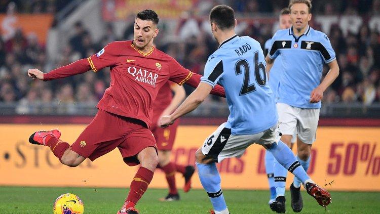 Situasi pertandingan Serie A Italia bertajuk Derby della Capitale antara AS Roma vs Lazio, Senin (27/01/20) dini hari WIB. Copyright: asroma.com