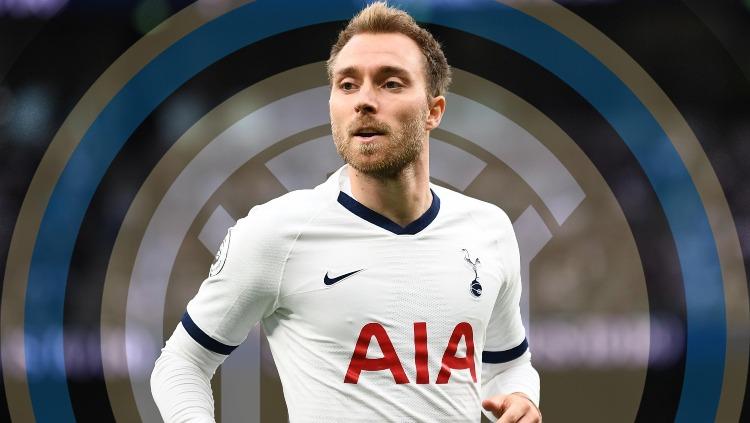 Christian Eriksen dikabarkan makin dekat gabung Inter Milan di bursa transfer musim dingin. Copyright: themediahq.com