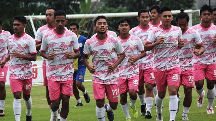 Klub promosi Liga 2 2020, AA Tiga Naga, terus mempersiapkan diri agar semakin matang sebelum tampil untuk pertama kalinya di kompetisi profesional Indonesia. - INDOSPORT