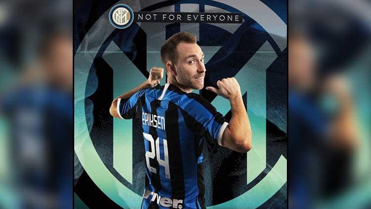 Christian Eriksen resmi ke klub Serie A Italia, Inter Milan Copyright: Instagram Inter Milan