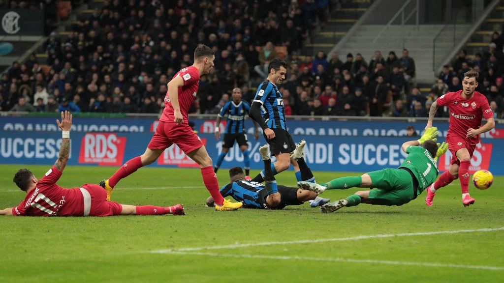 Link live streaming pertandingan Liga Italia (Serie A) antara Inter vs Fiorentina,yang berlangsung di Giueseppe Meazza, Sabtu (01/04/23) pukul 23.00 WIB. - INDOSPORT