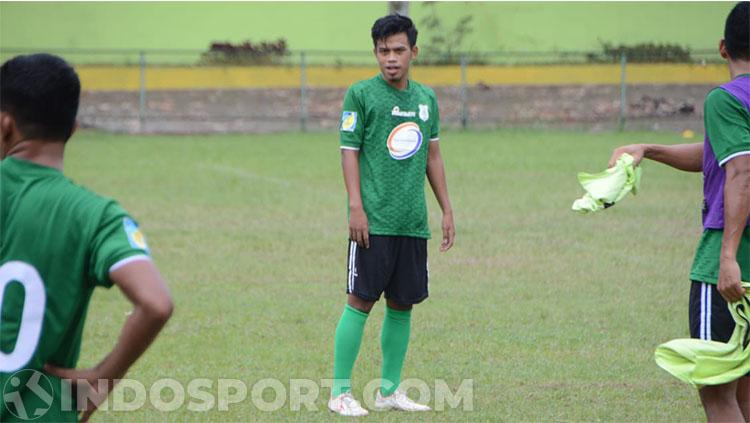 Eks pemain Borneo FC, Dody Alfayed, menjalani trial bersama PSMS Medan.