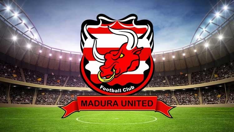 Logo klub Liga 1, Madura United. - INDOSPORT