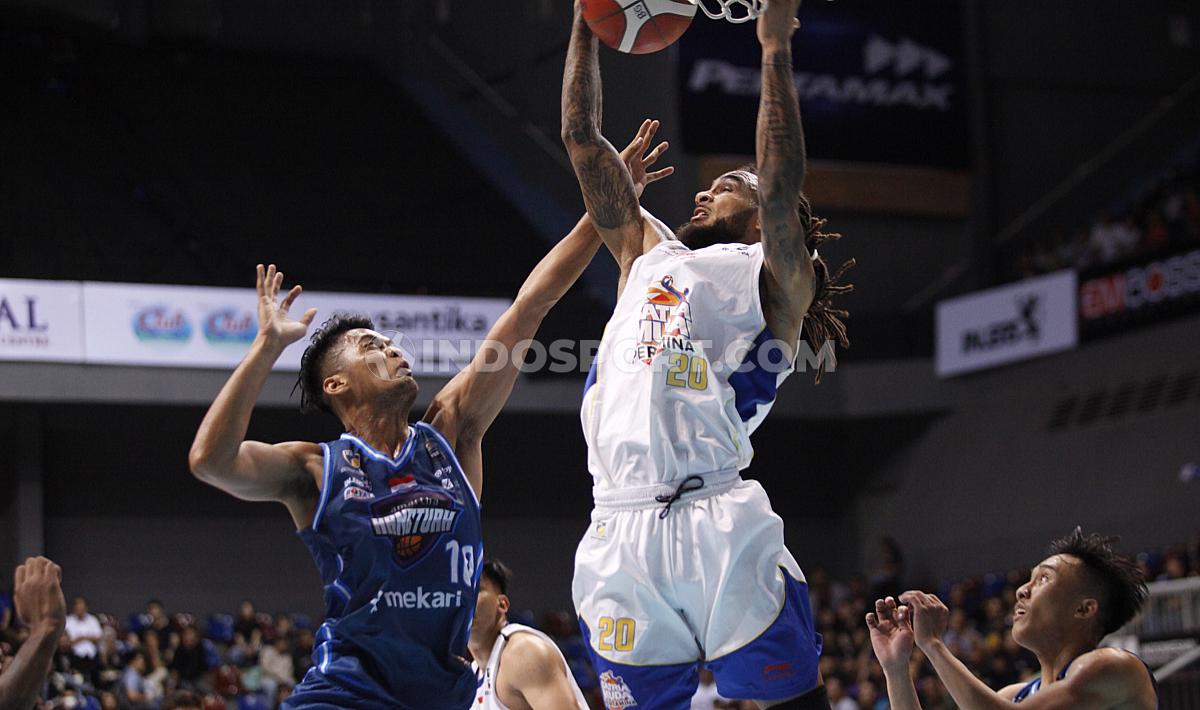 Pertandingan IBL 2020 Seri 3 Jakarta antara Satria Muda vs Hang Tuah di Britama Arena, Jumat (31/01/20).