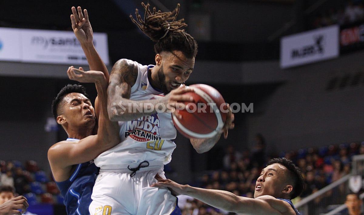 Pertandingan IBL 2020 Seri 3 Jakarta antara Satria Muda vs Hang Tuah di Britama Arena, Jumat (31/01/20).