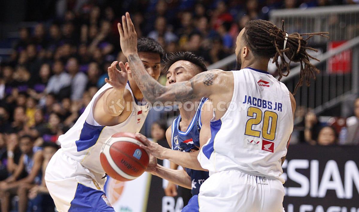 Pertandingan IBL 2020 Seri 3 Jakarta antara Satria Muda vs Hang Tuah di Britama Arena, Jumat (31/01/20).