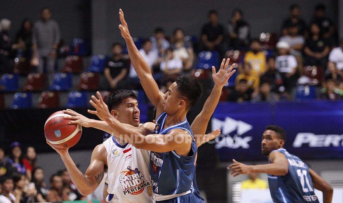 Pertandingan IBL 2020 Seri 3 Jakarta antara Satria Muda vs Hang Tuah di Britama Arena, Jumat (31/01/20).