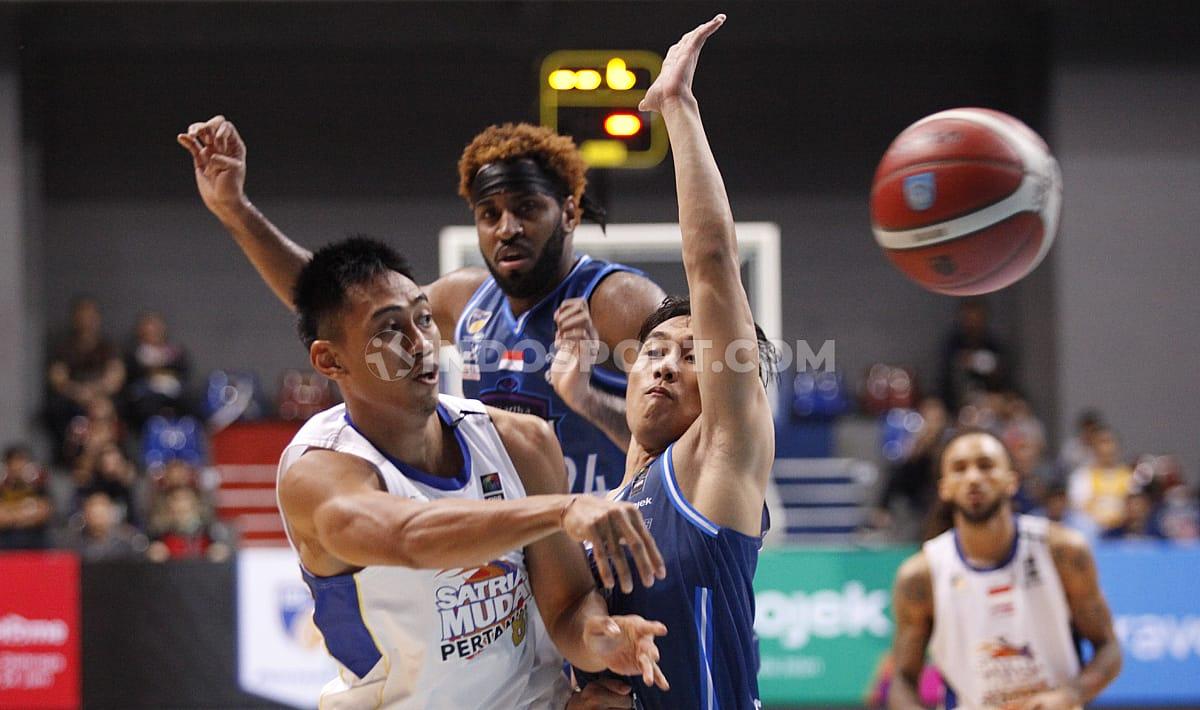Pertandingan IBL 2020 Seri 3 Jakarta antara Satria Muda vs Hang Tuah di Britama Arena, Jumat (31/01/20).