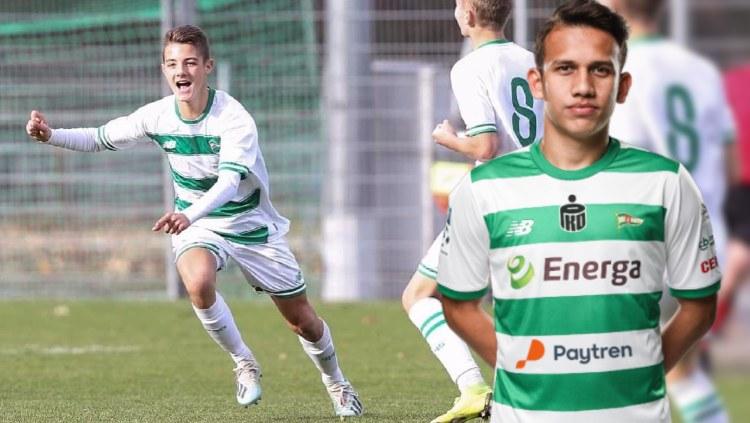 Bocah 15 tahun, Kacper Urbanski bisa jadi ancaman besar untuk masa depan Egy Maulana Vikri di Lechia Gdansk. Copyright: http://lechia.pl