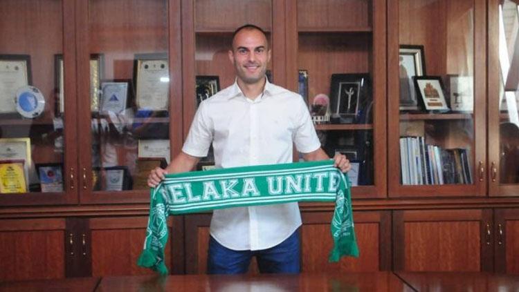 Gelandang anyar Melaka United (Malaysia) Darko Markovic. Copyright: sportske.ba