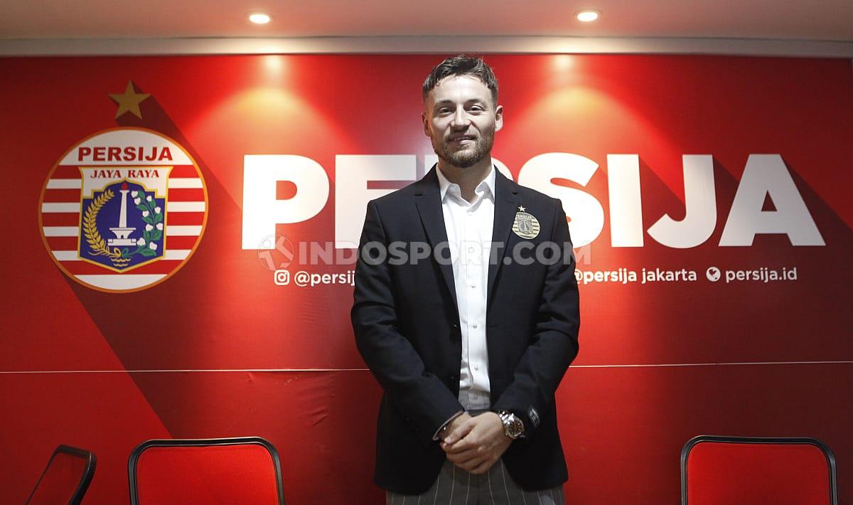 Perkenalan secara resmi, Marc Anthony Klok sebagai pemain Persija Jakarta.