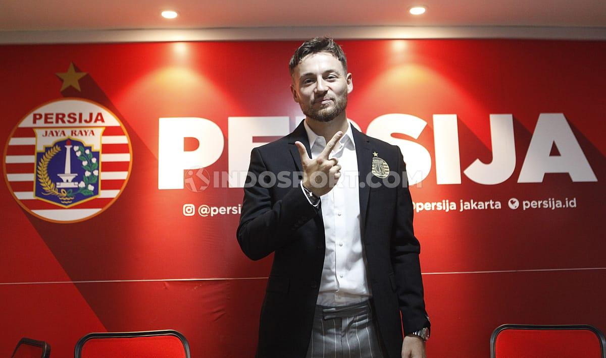 Marc Klok menandatangani kontrak empat musim di Persija Jakarta.