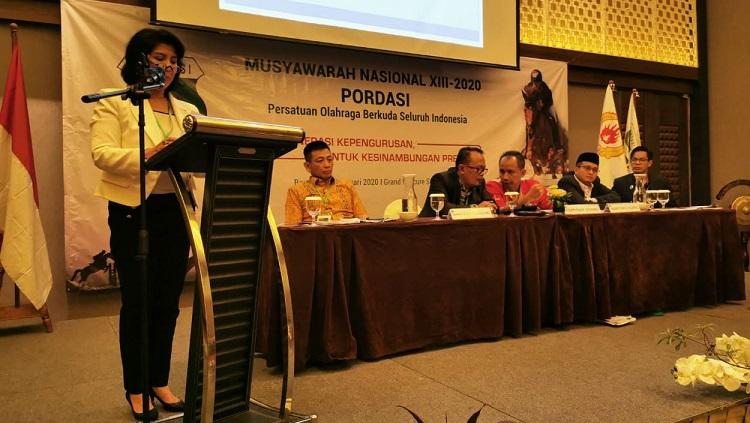Triwatty Marciano ditetapkan sebagai Ketum PP Pordasi periode 2020-2024.
