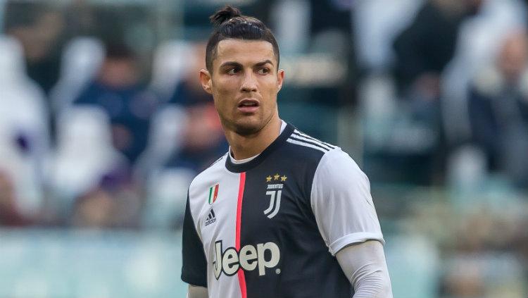Cristiano Ronaldo dalam laga Serie A Italia Juventus vs Fiorentina. Copyright: TF-Images/Getty Images