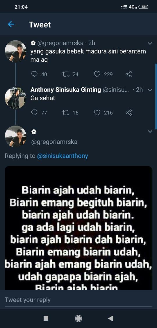 Diberi Peringatan oleh Anthony Ginting, Begini Jawaban Gregoria Mariska Copyright: Twitter