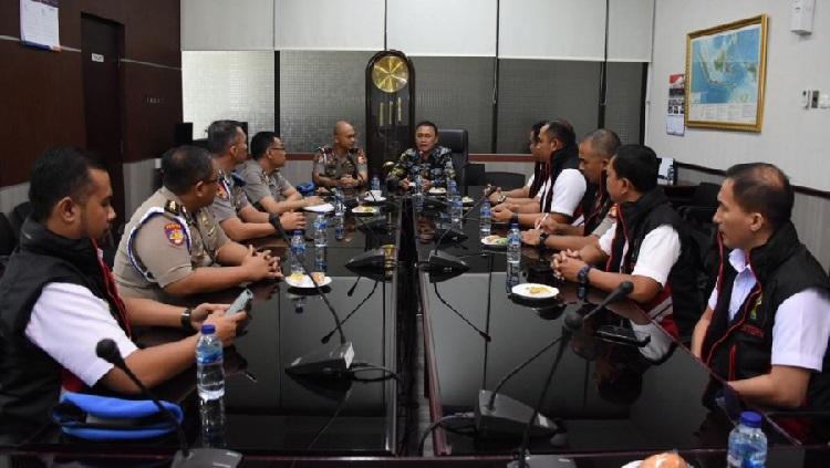 PSSI menerima kunjungan Tim Satgas Antimafia Bola Jilid II.