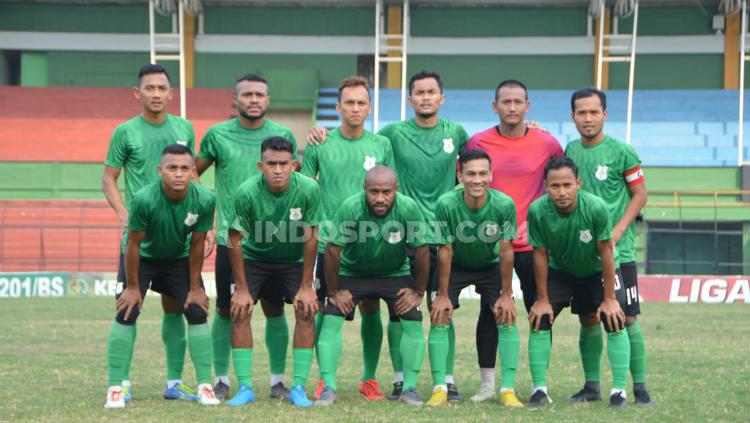 Skuat PSMS Medan di musim 2020.