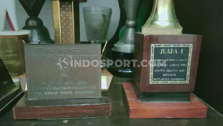 Piagam Nehru Memorial International Badminton Championship 1976 yang pernah diikuti almarhum Tati Sumirah.
