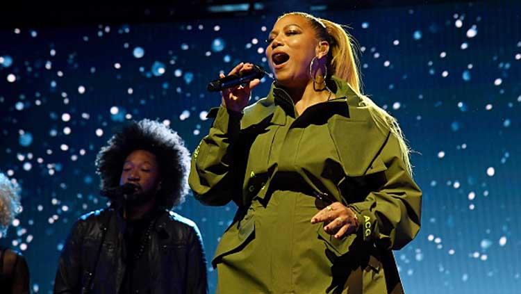 Queen Latifah, penyanyi ternama AS mengisi acara di kontes NBA All Star 2020