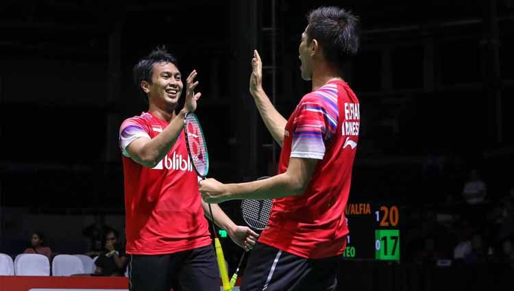 Pasangan Ganda Putra Indonesia, Fajar Alfian/Mohammad Ahsan.
