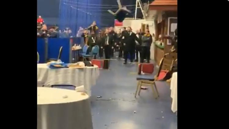 Kejuaraan England Boxing National Youth Championships 2020 berakhir ricuh.