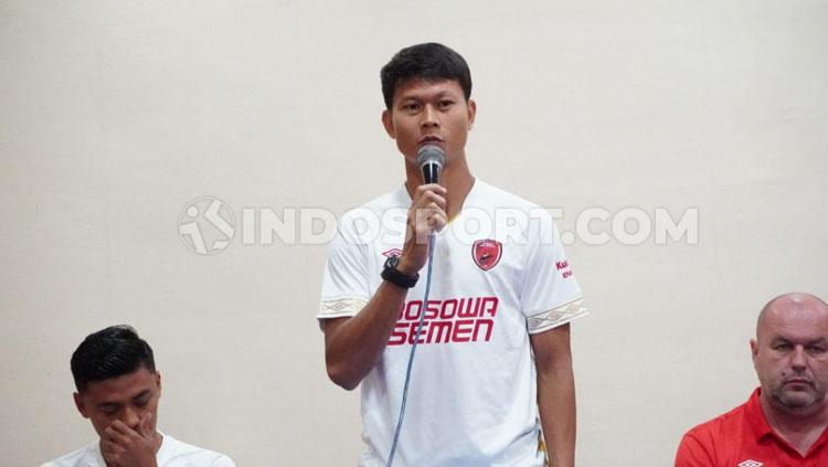 Pemain klub Liga 1 PSM Makassar, Dedy Gusmawan. - INDOSPORT